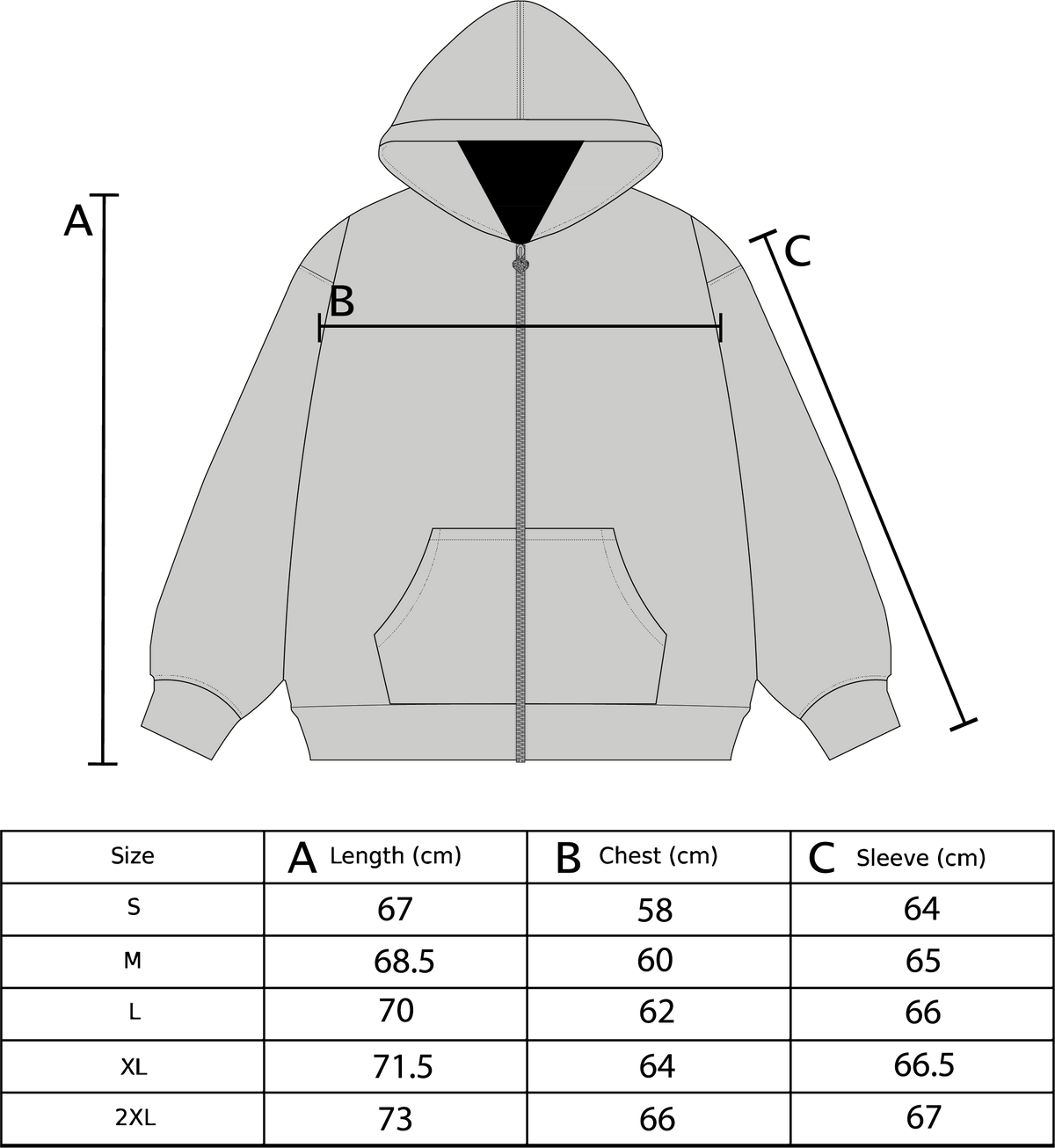Hazard Zip-up